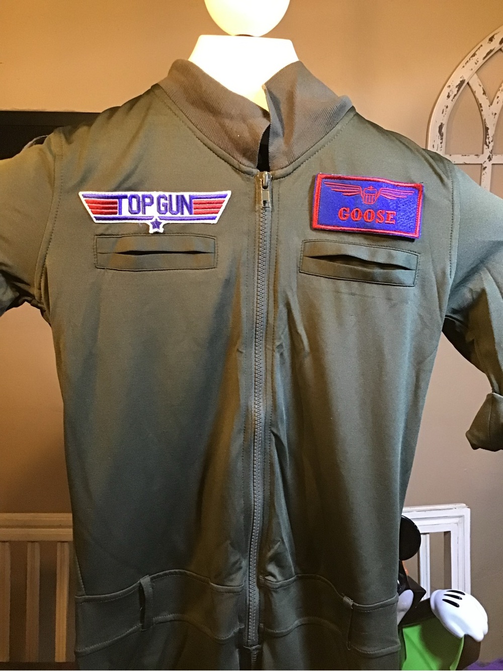 Top gun goose one piece spirit halloween adult woman size medium